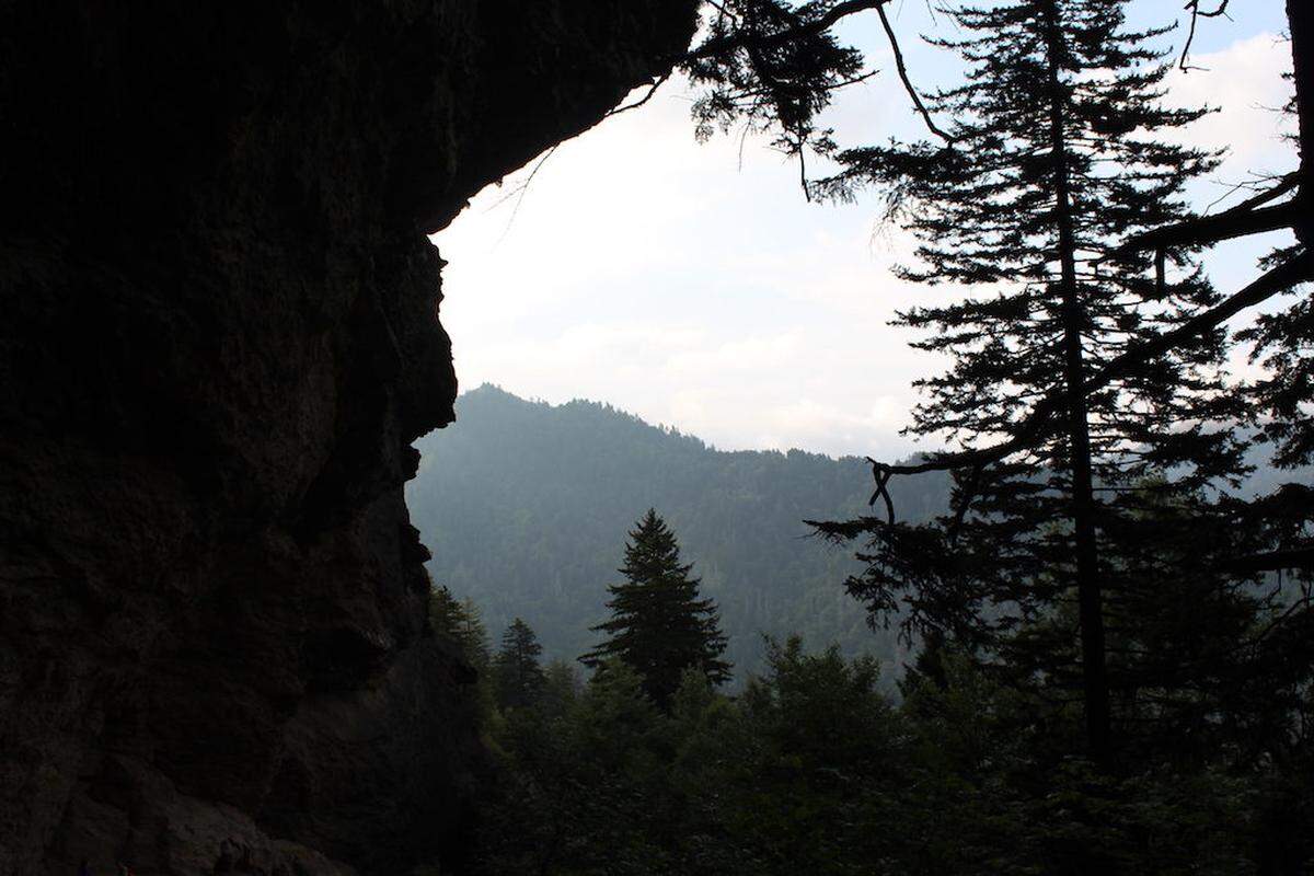 Alum Cave. Photo by Jessica Swannie