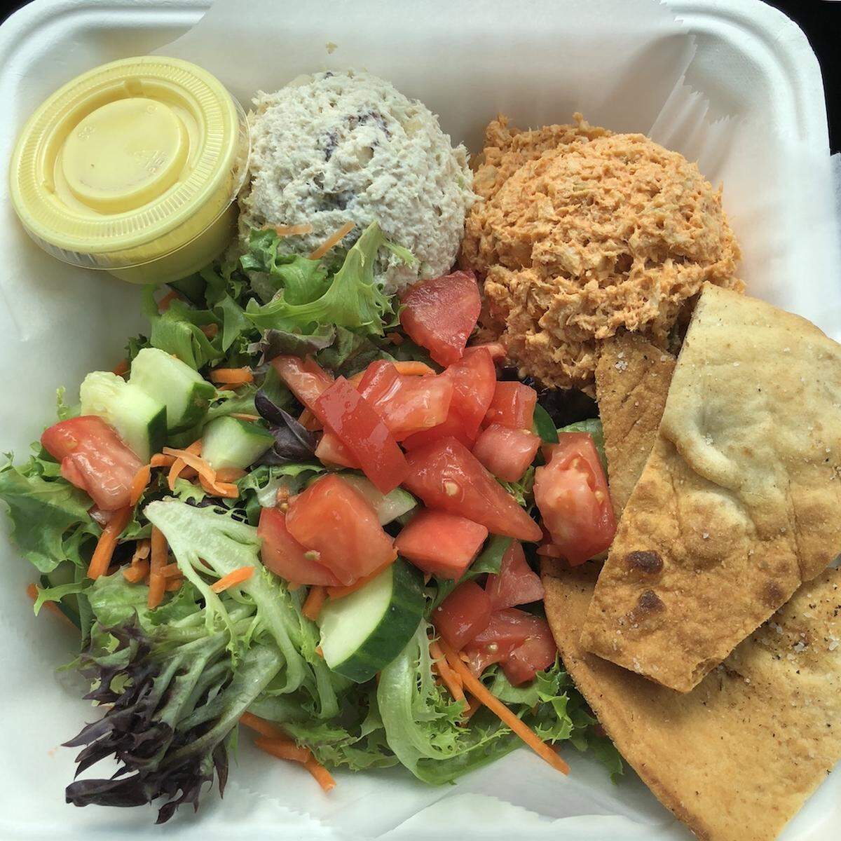 Salad at Mayobird. Photo by Christy Core Harris.