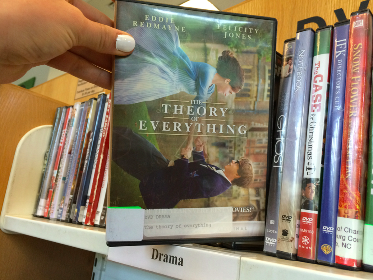 Drama section at the Morrison Branch