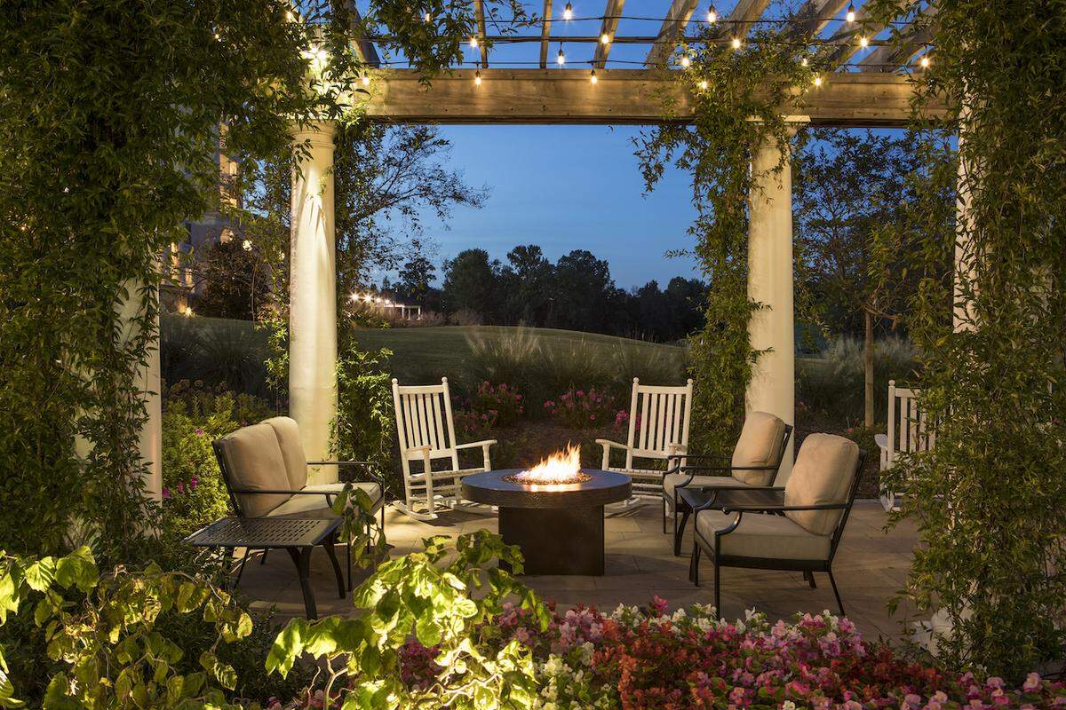 Courtesy of The Ballantyne Hotel<br/>The Rose Garden at The Ballantyne