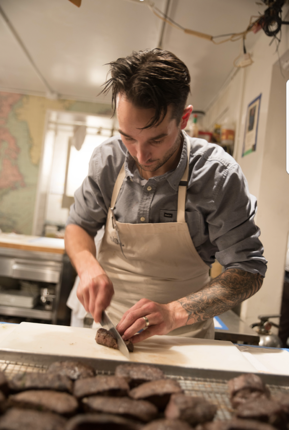 Head Chef Michael Noll (pictured) and Jayson Whiteside have more than 20 years of experience in the restaurant and beverage industry.