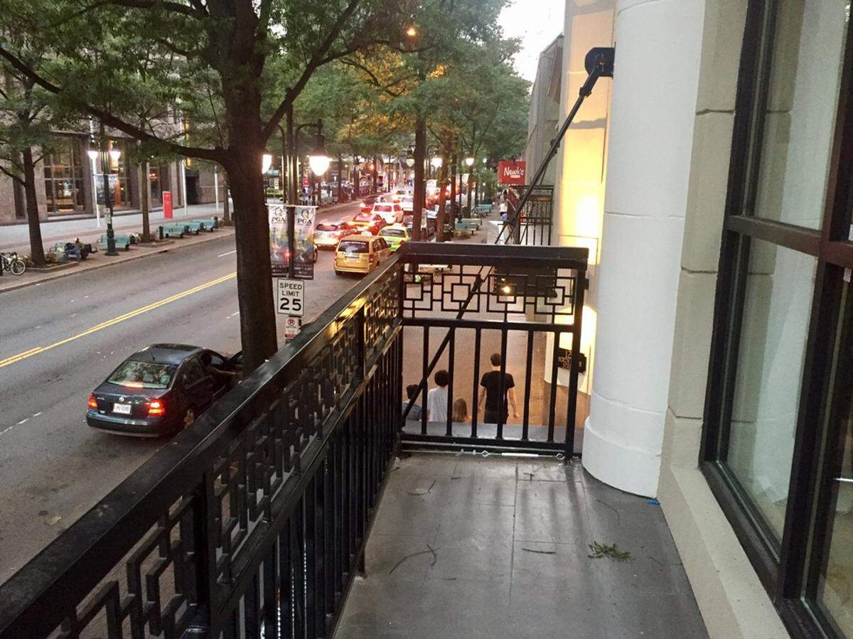 One balcony view