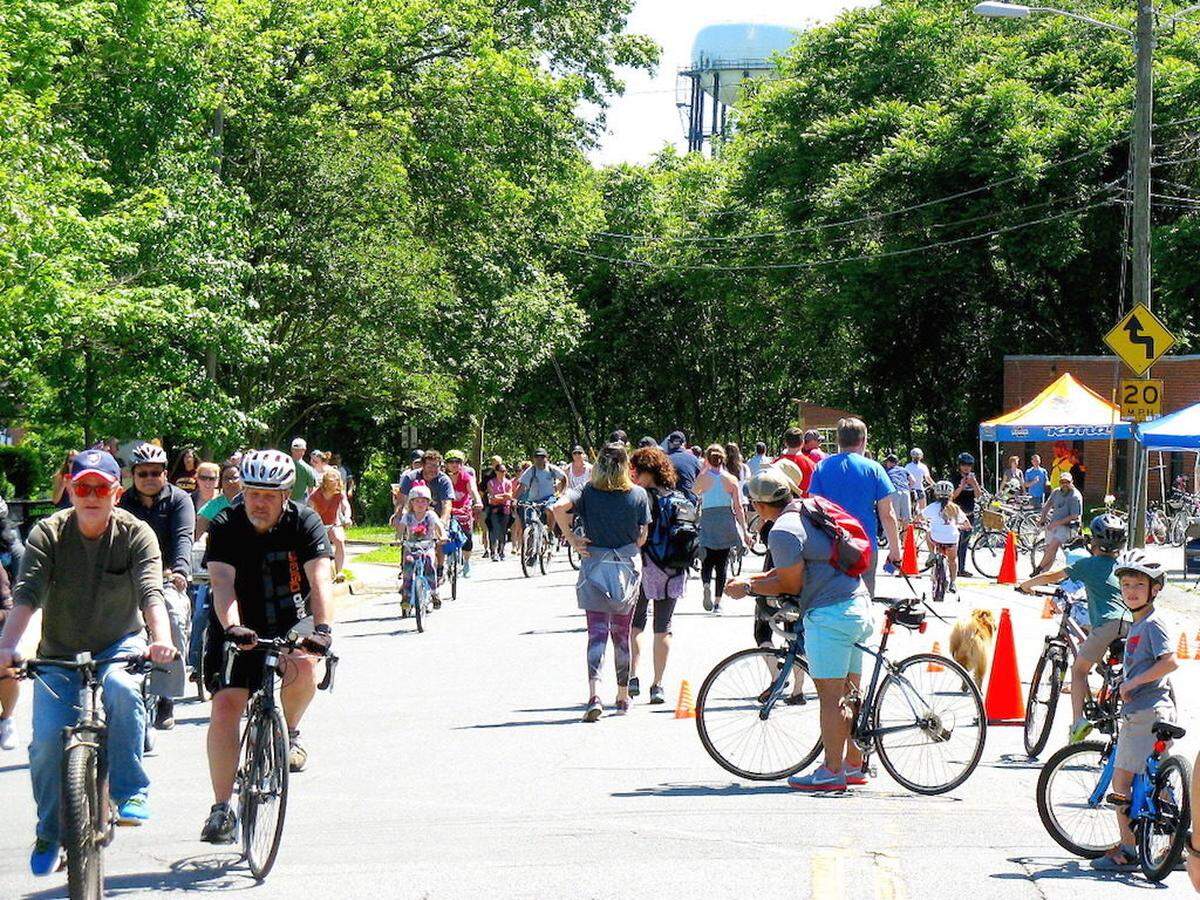 Courtesy of the City of Charlotte<br>Open Streets 704 is Sunday, when many streets will be closed off into pedestrian-friendly areas.