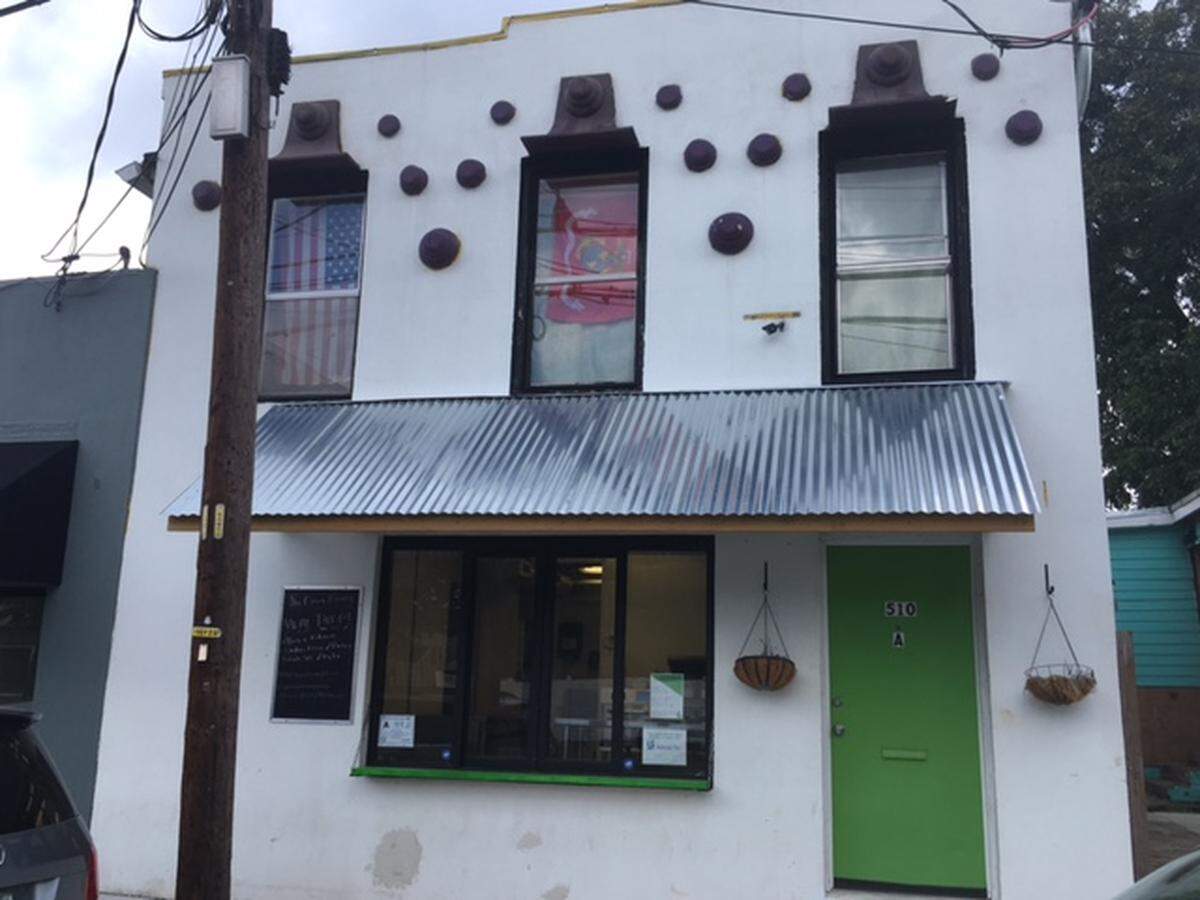 The Green Bunny commercial kitchen and grab-n-go window