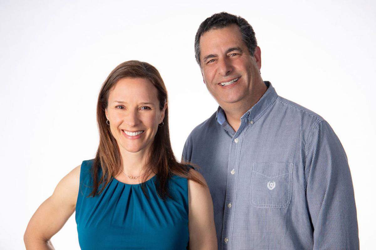 Ann Groninger and Jeff Viscount. Photo courtesy of WFAE/Jeff Cravotta