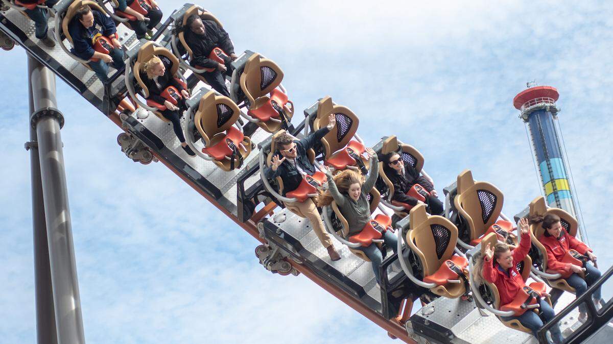 Carowinds’ new Copperhead Strike.