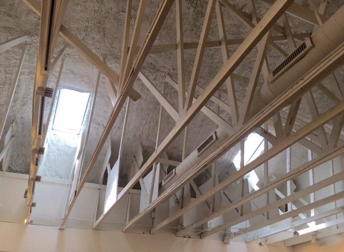 A glimpse of the gallery space