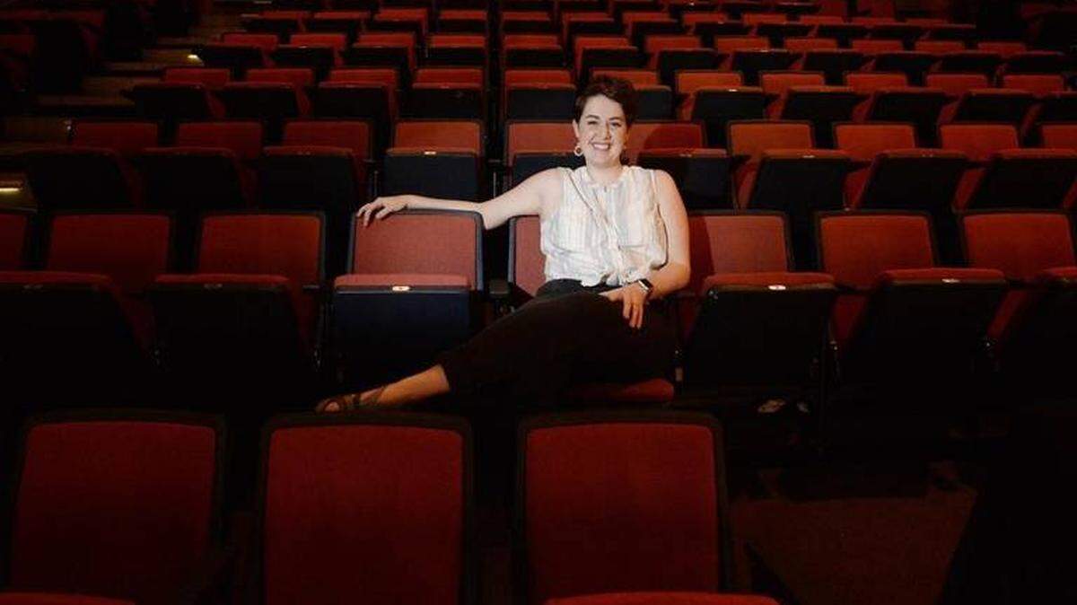 Robin Tynes at Duke Energy Theatre, where her Three Bone Theatre has produced work for five seasons. Photo from Charlotte Observer files