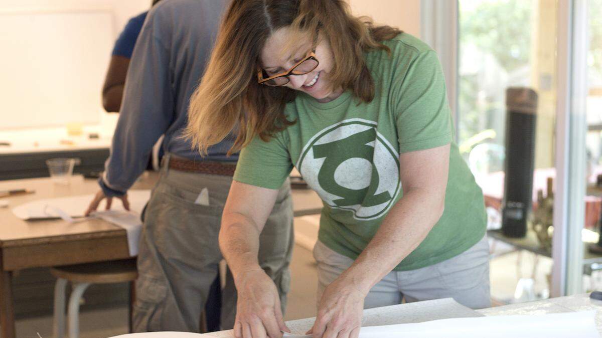 Preparations are underway for a silent protest as part of Yard Art Day.