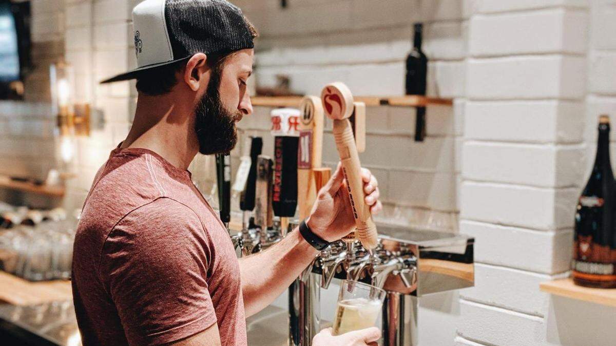 Courtesy of The Hobbyist<br>Hobbyist owner Bryson Woodside is among those getting ready for the NoDa Cider Crawl.