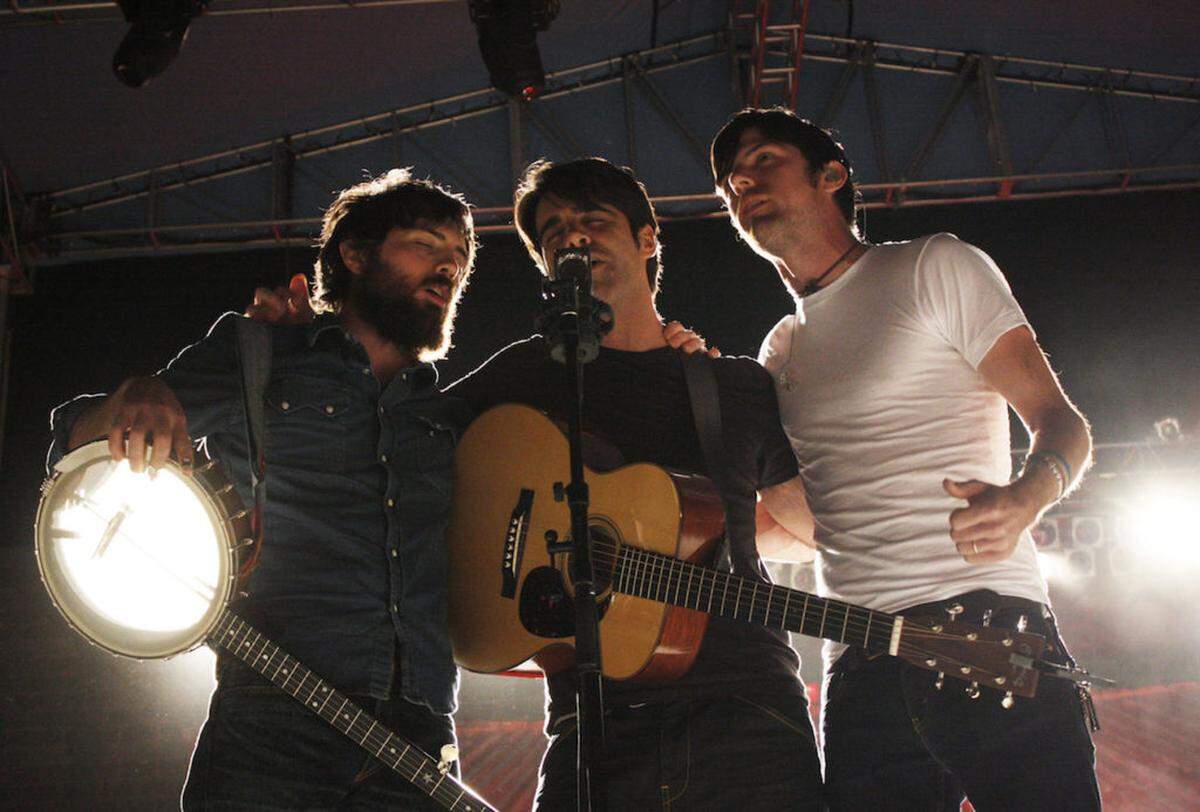 The Avett Brothers in Greensboro, 2011.