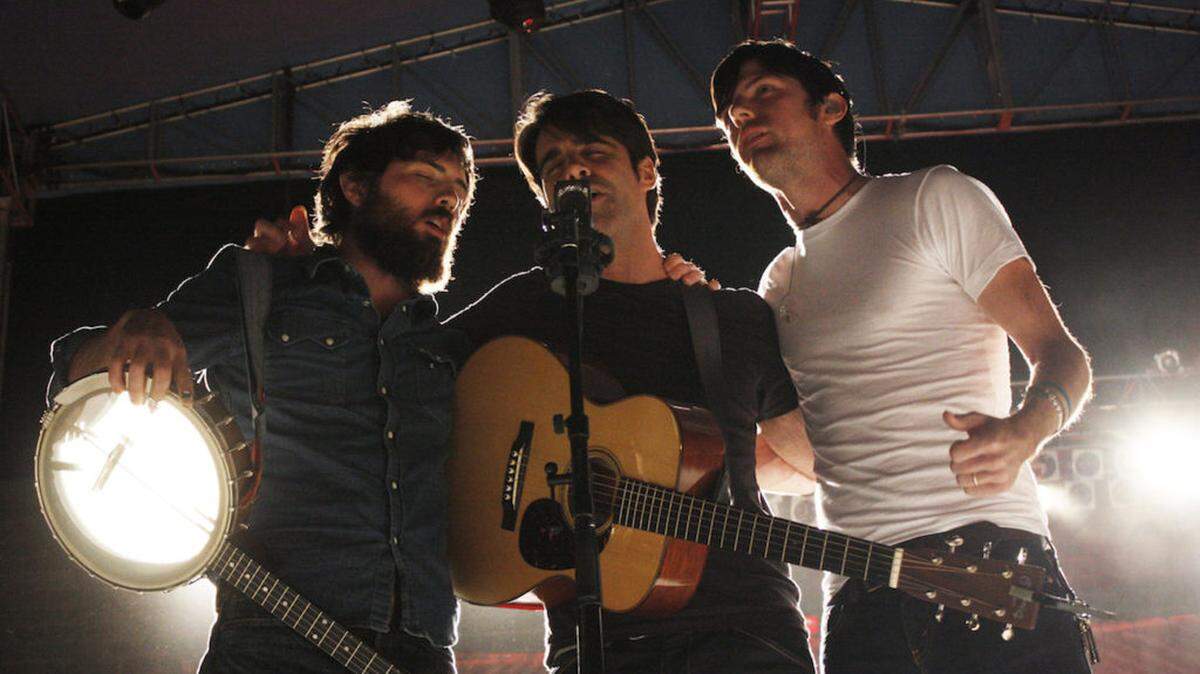 The Avett Brothers in Greensboro, 2011.