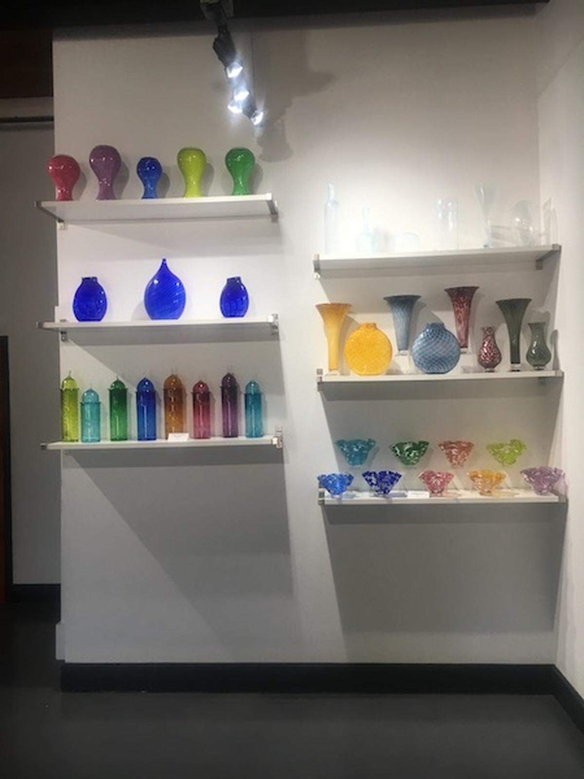 Items at Hot Glass Alley. Photo by Jillian Mueller.