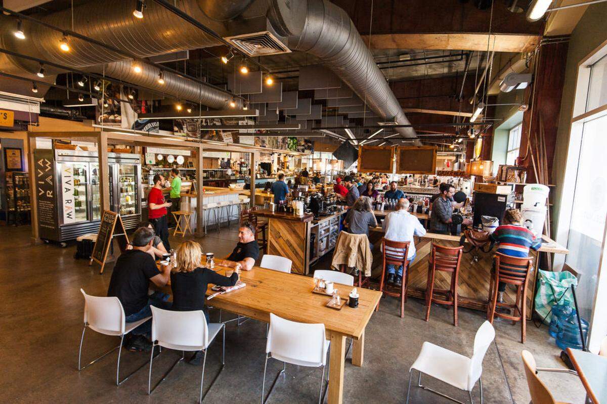 Two Charlotte food halls are in the running to be crowned the best in the nation, according to USA Today.