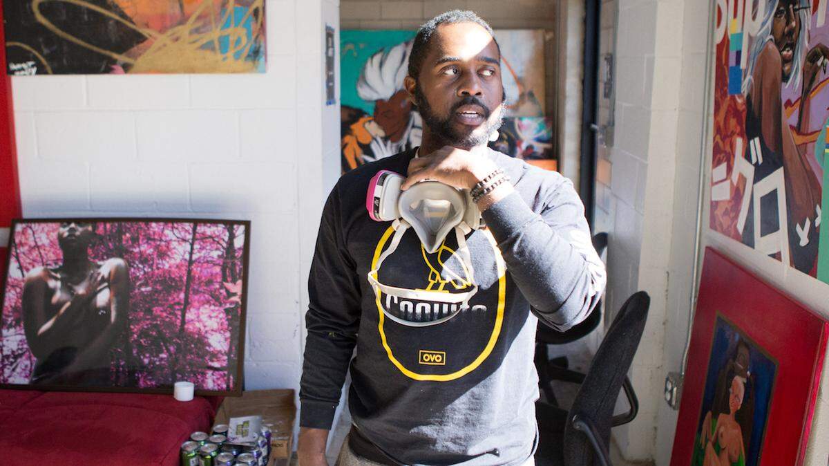Join BLKMRKTCLT, owned by artist Dammit Wesley, for Wednesday Night Live at the Bechtler Museum of Modern Art.