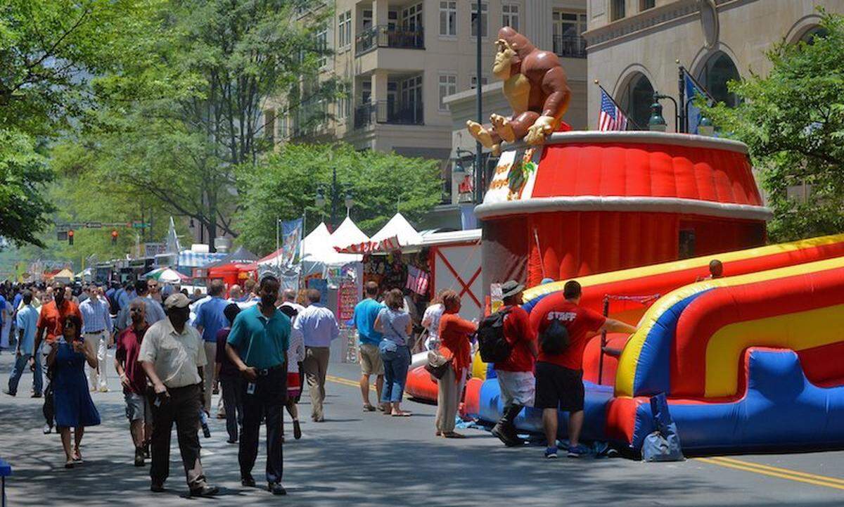 Speed Street transform the streets of uptown Charlotte  into one of the largest events during the Coca-Cola 600 NASCAR race, with live musical entertainment and family fun activities. CharlotteFive archives