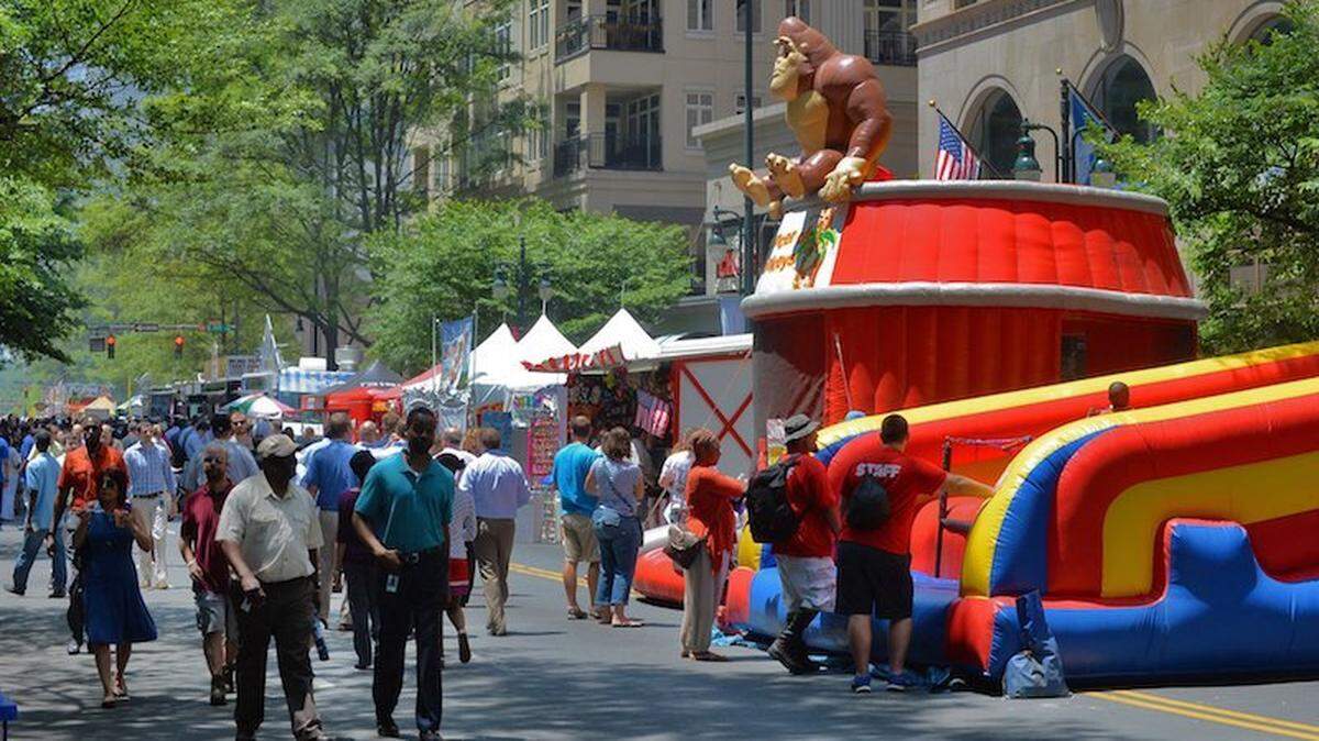 Speed Street transform the streets of uptown Charlotte  into one of the largest events during the Coca-Cola 600 NASCAR race, with live musical entertainment and family fun activities. CharlotteFive archives