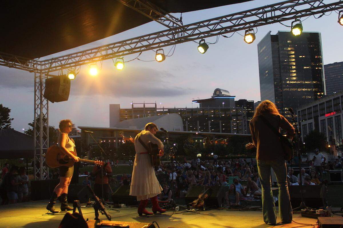 Photo by Daniel Coston<br>Sounds of Summer returns to First Ward Park on Friday.