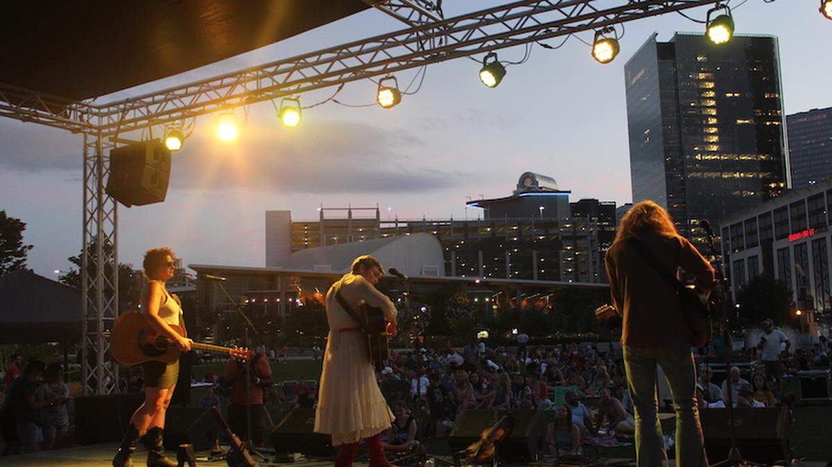 Photo by Daniel Coston<br>Sounds of Summer returns to First Ward Park on Friday.