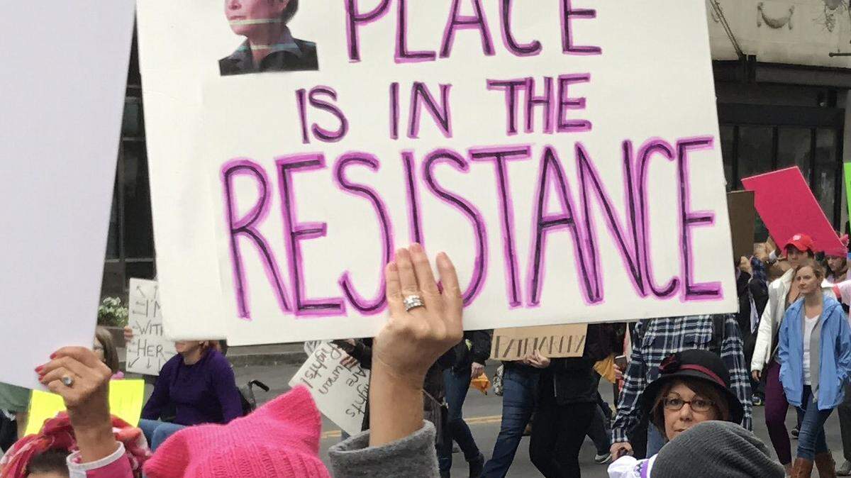 Photo by Melissa Oyler<br/>2016 Charlotte Women's March