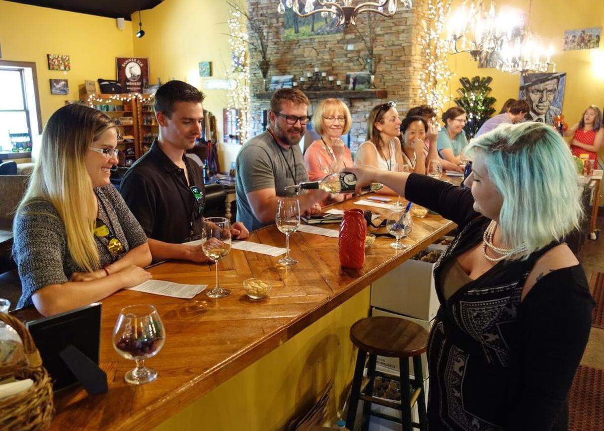 Photo by Craig Distl<br/>Banner Elk Winery