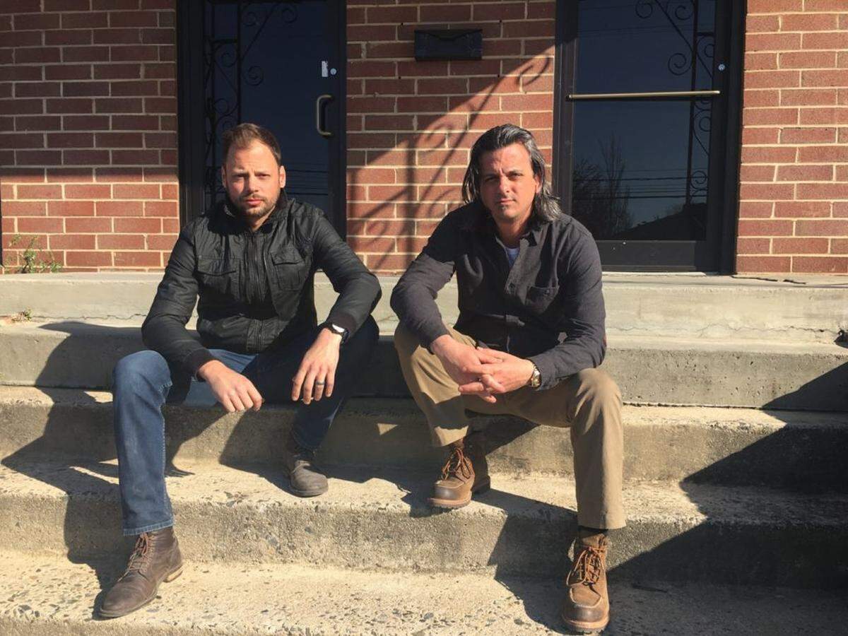 Jeffrey Barninger, left, and Glen Nocik.