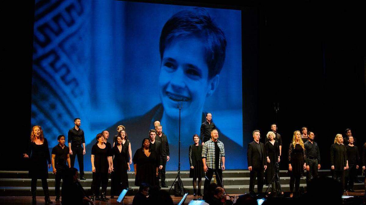 Marlee Crawford/University of Mississippi<br/>Conspirare performs “Considering Matthew Shepard” in February 2018.