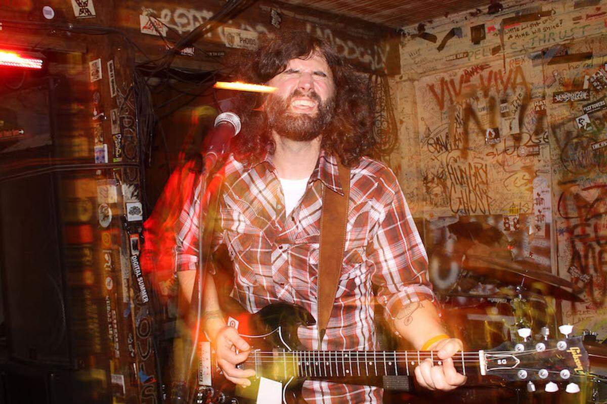 "Amigo, at the Milestone Club, 2015. One of Charlotte’s band bands, in the long-running Charlotte venue." - Daniel Coston