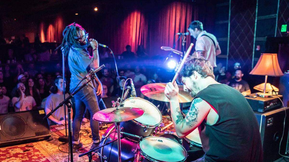 Photo by Brian Twitty<br>Junior Astronomers will perform at the Refresh Records Birthday Party on Friday night.