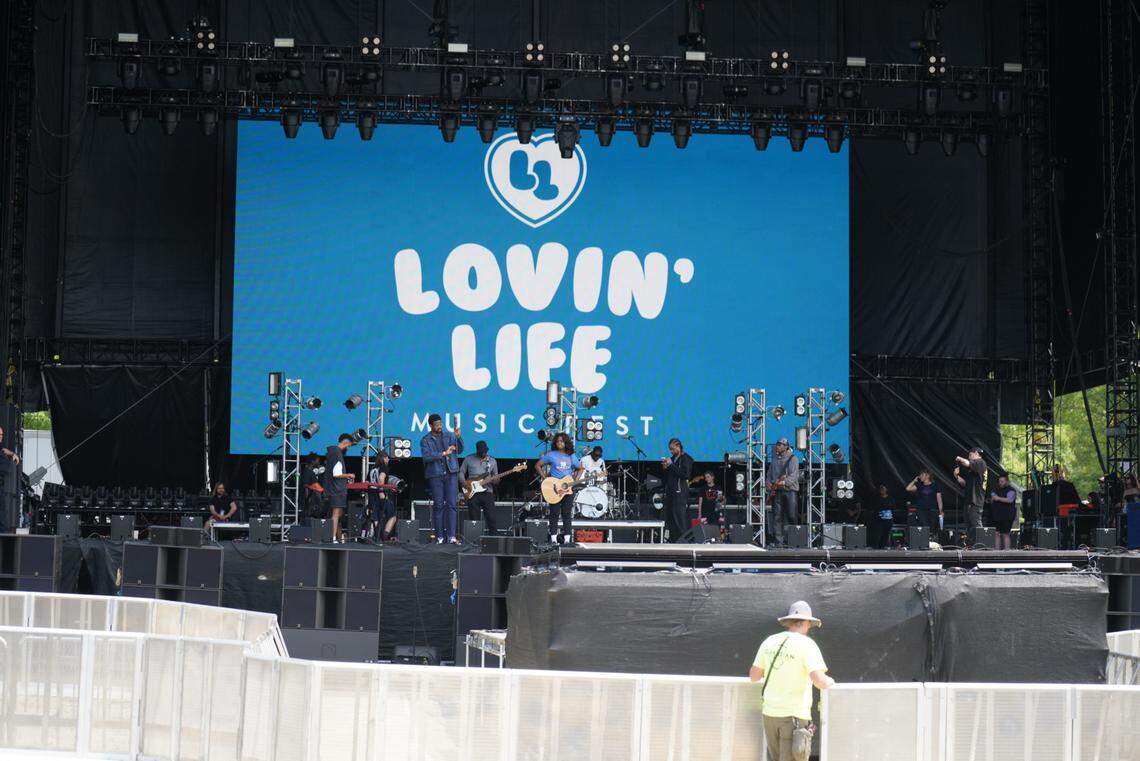 Lovin’ Life Music Fest in Charlotte on Friday, May 3, 2024.