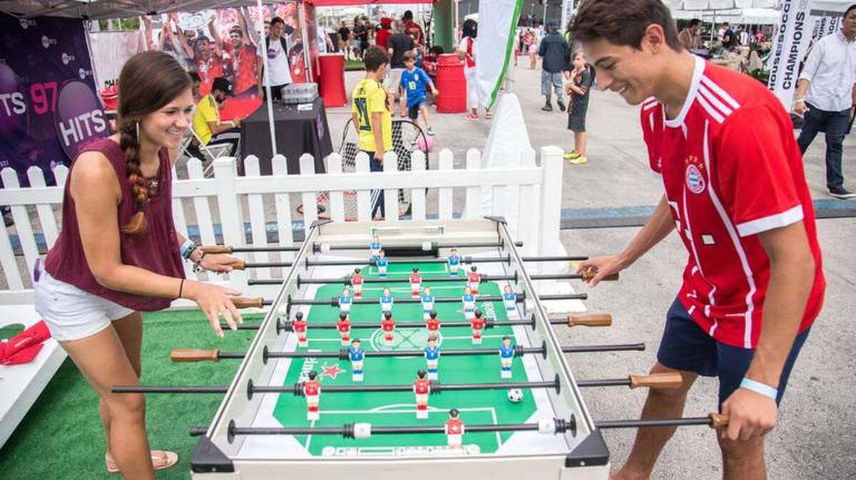 Sam Navarro/The Miami Herald<br/>In addition to celebrity events, House of Soccer in Charlotte will feature other fan events including a beer garden and games.