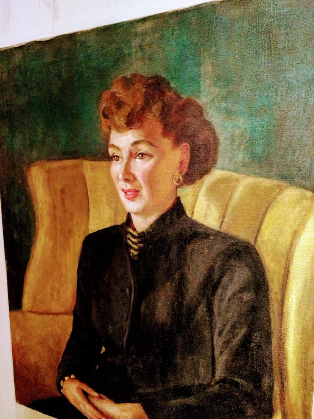 24 x 30 old, unsigned oil portrait from Sleepy Poet (under $200, unframed)