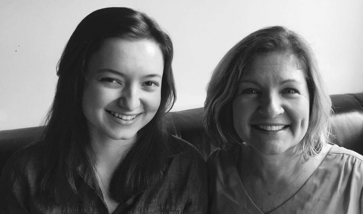 Taylor Russell, left, and Cathy Tuman