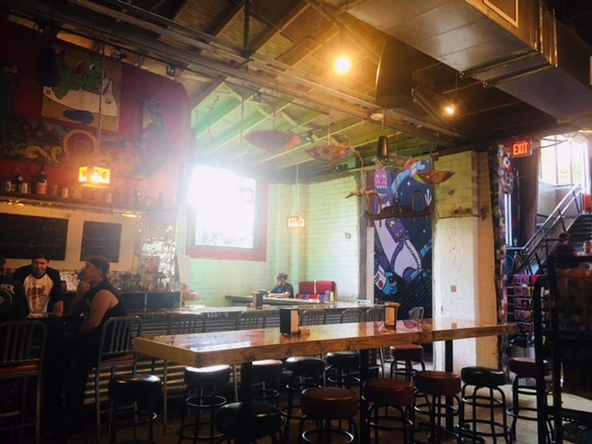 The bar. Photo by Katie Toussaint