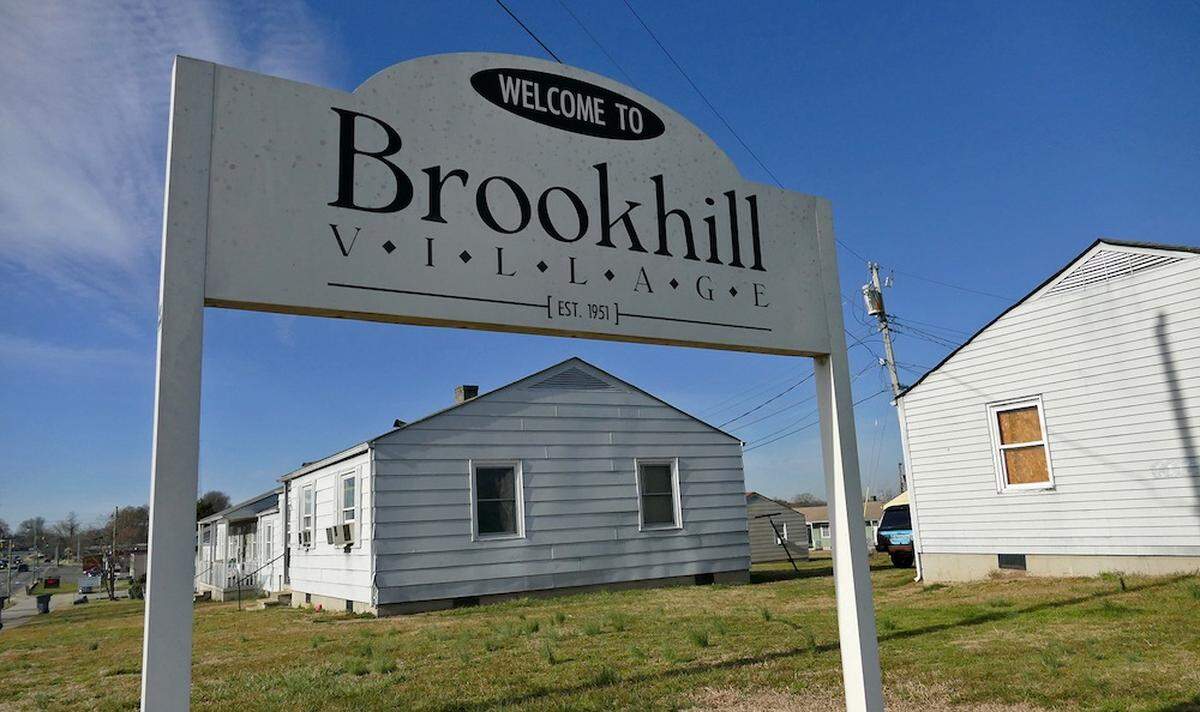 The Brookhill Village apartments along South Tryon Street and Remount Road were built in 1951and are in disrepair and many are vacant. They are part of a pocket of South End that isn't being redeveloped.