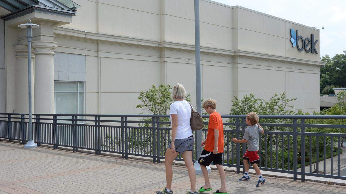 Belk department store at South Park mall