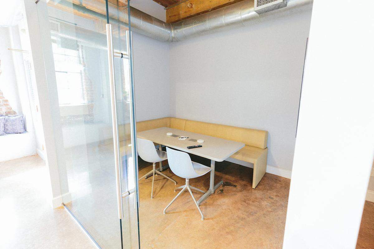 First floor conference room at The Mill. Photo by Remy Thurston/Courtesy of The Mill Coworking
