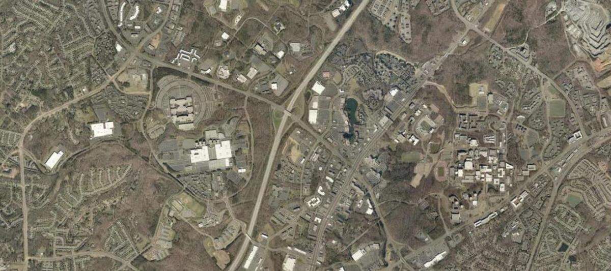 Interstate 85 near University City in 2018