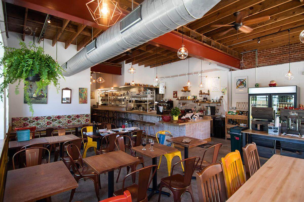 The space at Siggy’s Good Food.