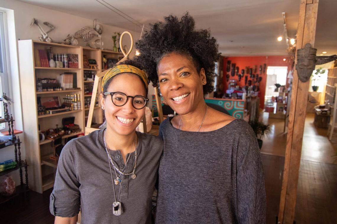 Photo by Alex Cason Photography<br />Curio Craft and Conjure co-owners Gianna Spriggs-Macdonald and Gina Spriggs