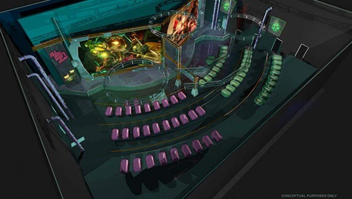 Concept artwork for Plants vs. Zombies Garden Warfare 3Z Arena