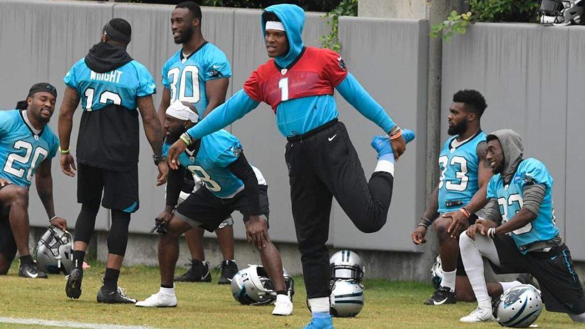 David Foster III / The Charlotte Observer<br/>Cam Newton