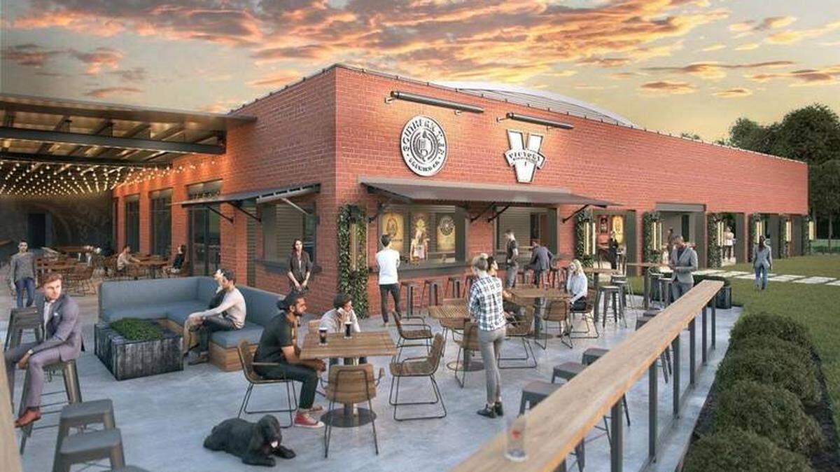 Rendering of the exterior of ABV’s facility. Courtesy ABV