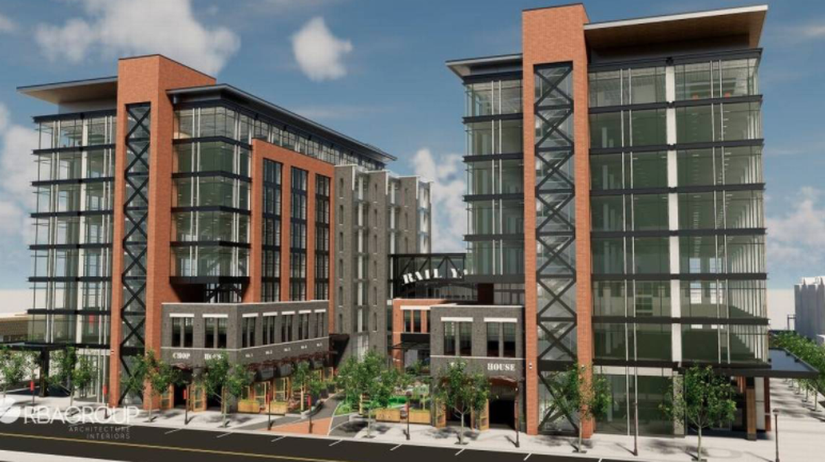 RailYard rendering. Courtesy Beacon Partners