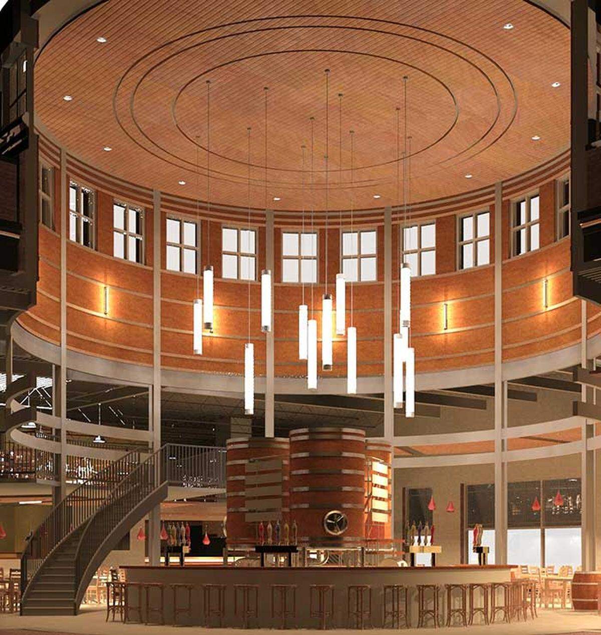 Legion Brewing SouthPark rendering. Courtesy of Legion Brewing.