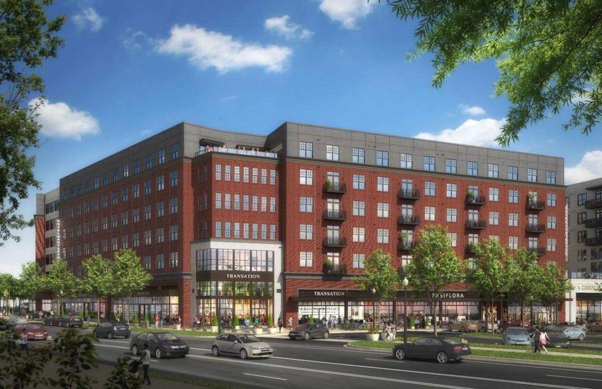 Courtesy of Edens<br>Rendering of Atherton Mill