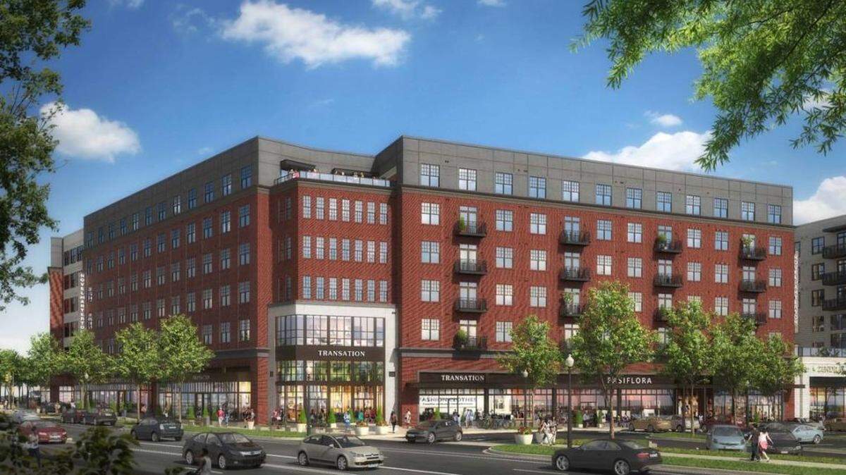 Courtesy of Edens<br>Rendering of Atherton Mill