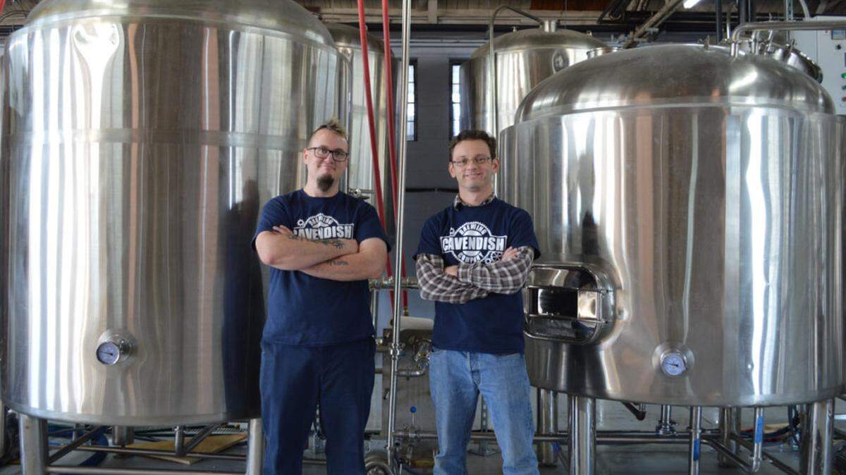 Will Warren, left, and Scott Cavendish