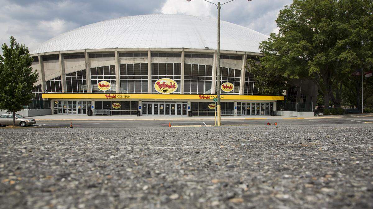 Renovations are planned for the Bojangles Coliseum. Friday, June 19, 2015.