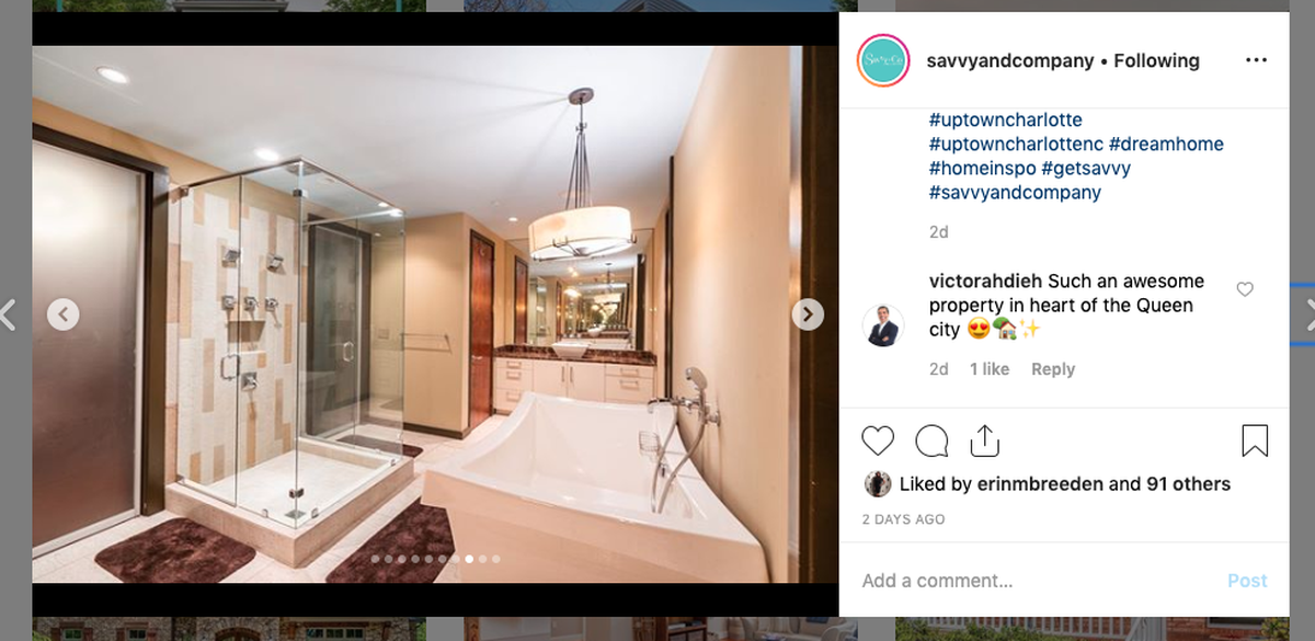 Photo via Instagram/screenshot<br/>Cam Newton's condo is apparently for sale.